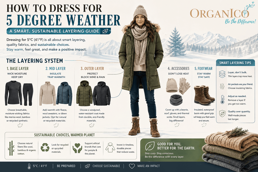 How to Dress for 5 Degree Weather: A Smart, Sustainable Layering Guide