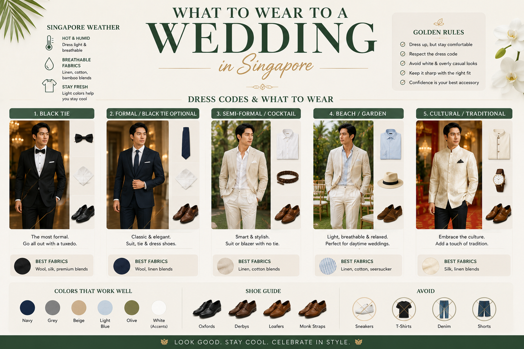 what to wear to a wedding singapore