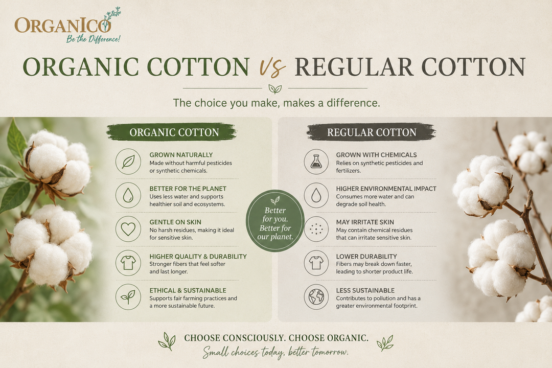 Organic Cotton vs Regular Cotton