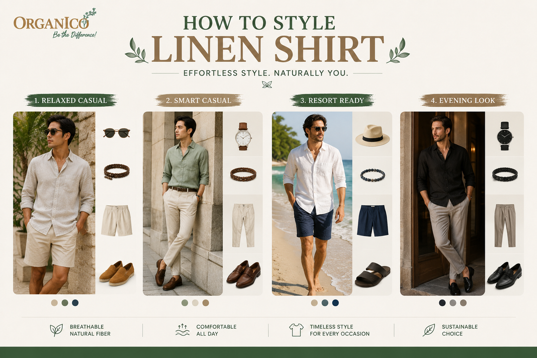 How to Style Linen Shirt Men
