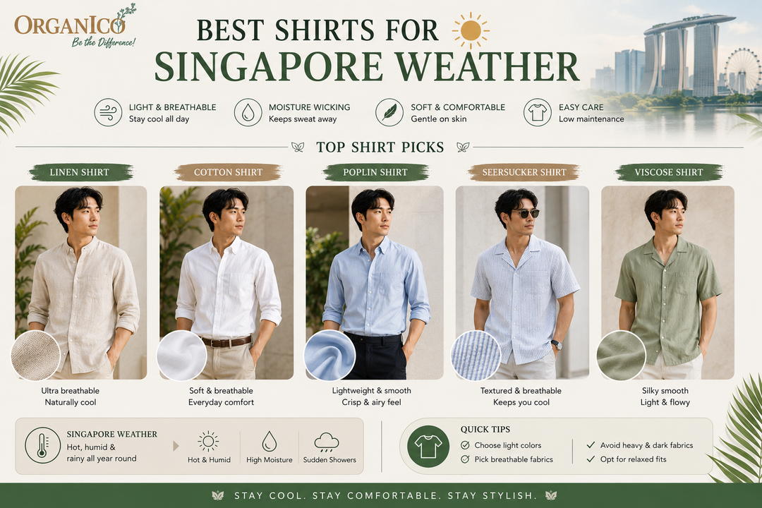 Best Shirts for Singapore Weather