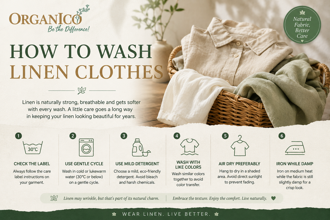 How to Wash Linen Clothes