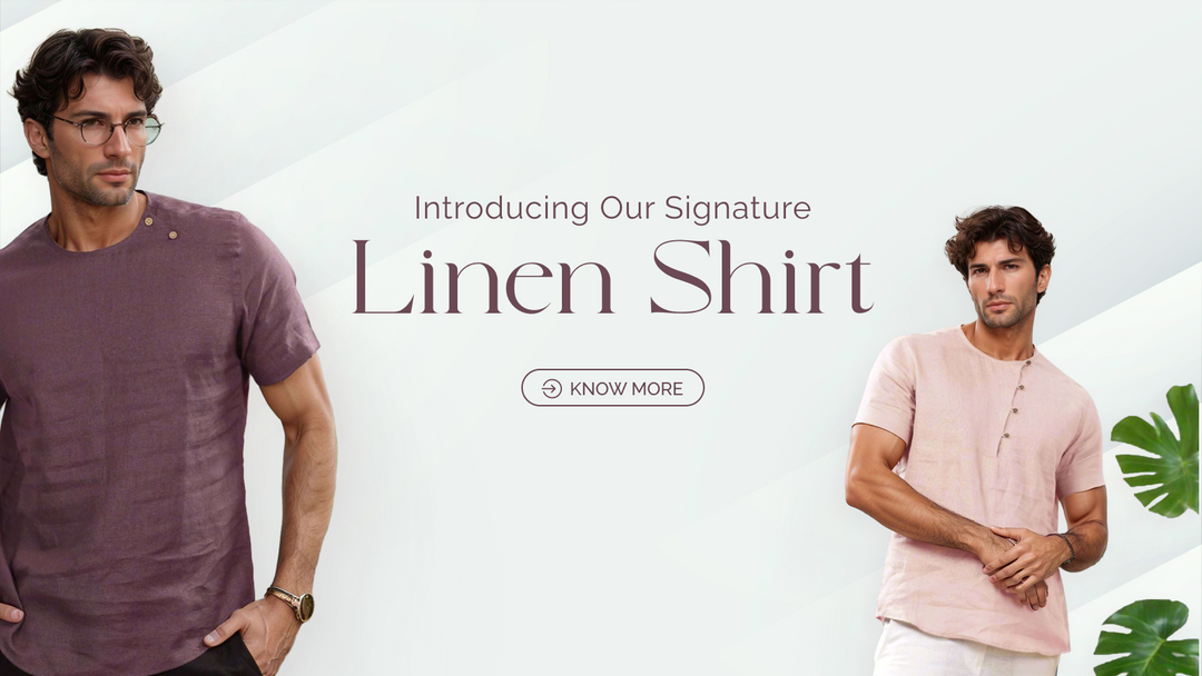 Introducing Our Signature Linen Shirt