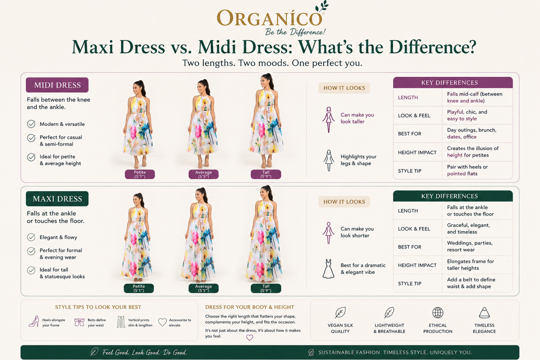 Maxi Dress vs. Midi Dress: What's the Difference?